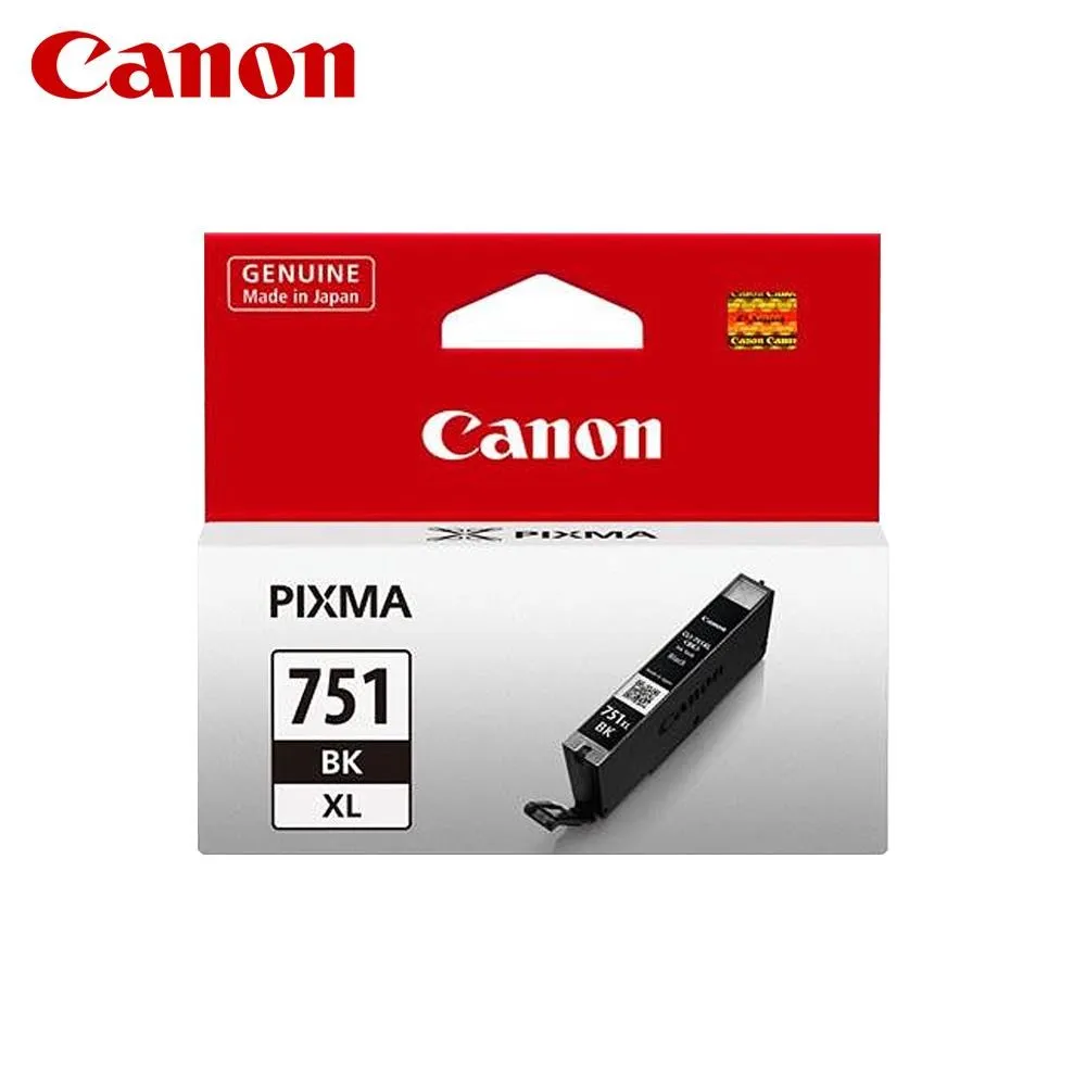 CANON CLI-751XL BK 黑色高容量 原廠墨水匣 歷史價格詳細信息