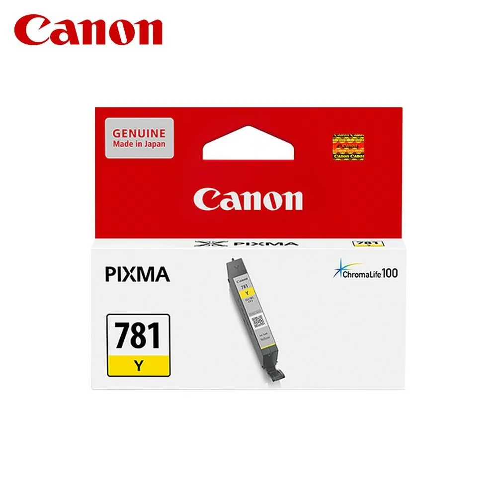 Canon 原廠墨水匣 CLI-781 系列 彩色 黃色 紅色 相片黑 藍色 相片藍 歷史價格詳細信息
