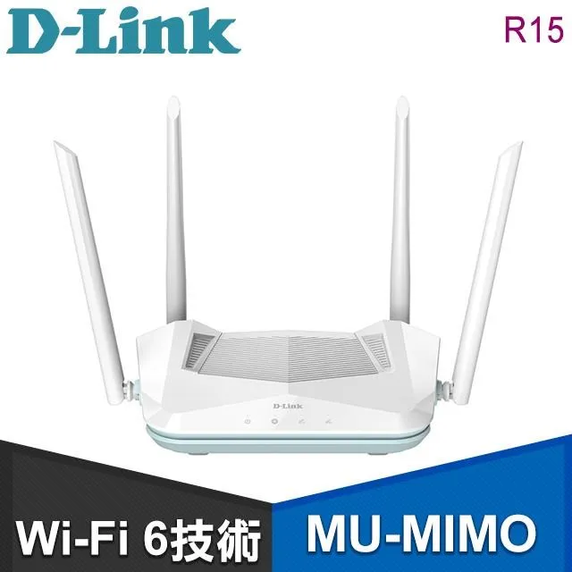 D-Link 友訊 R15 AX1500 EAGLE PRO AI Wi-Fi 6 雙頻無線路由器分享器 歷史價格詳細信息