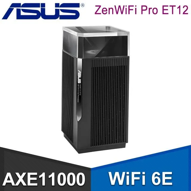 ASUS 華碩 ZenWiFi Pro ET12 2入組 AXE11000 Mesh三頻全屋網狀 WiFi 6E無線路由器(分享器) 歷史價格詳細信息