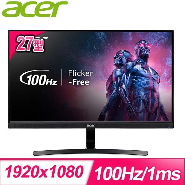 Acer宏碁 K273 E 27吋螢幕/1ms/IPS/100Hz/含喇叭/原價屋 歷史價格詳細信息