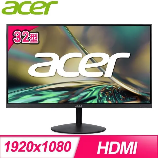 【Acer 宏碁】SA322QK 無邊框美型螢幕(32型/4K/60Hz/4ms/VA) 歷史價格詳細信息