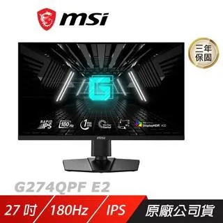 微星MSI 27吋 G274QPF-QD 2K 170Hz電競螢幕 歷史價格詳細信息