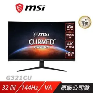 MSI微星 G321CU 曲面電競螢幕-限時促銷 歷史價格詳細信息