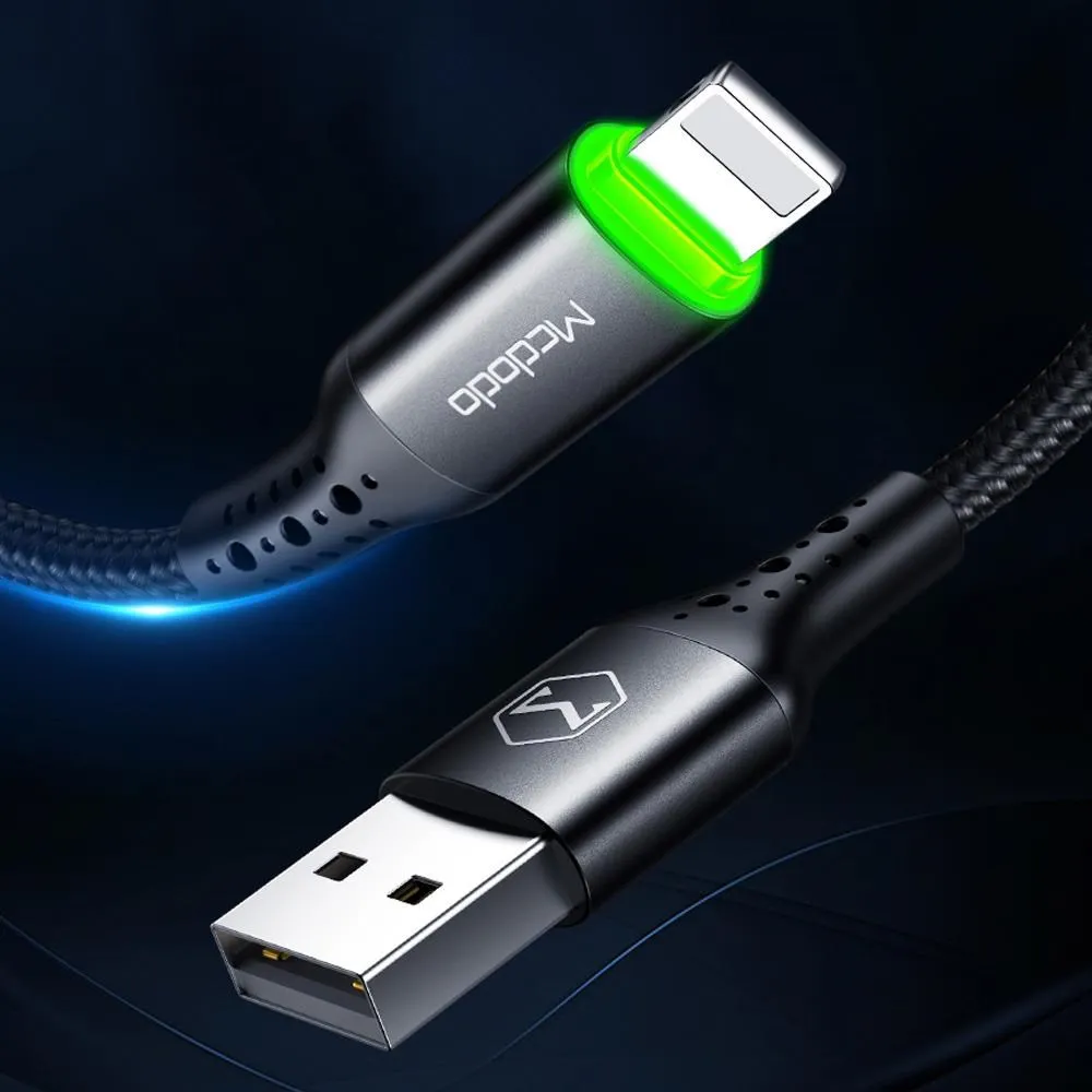 【Mcdodo】智能斷電 LED Type-C TO Lightning PD 1.2M 快充充電傳輸線 急速 歷史價格詳細信息