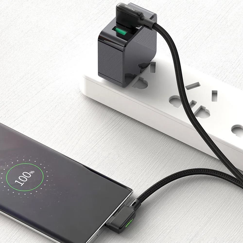 【Mcdodo】Type-C充電線傳輸線 彎頭 LED 2A快充 紐扣系列 120cm 麥多多 歷史價格詳細信息