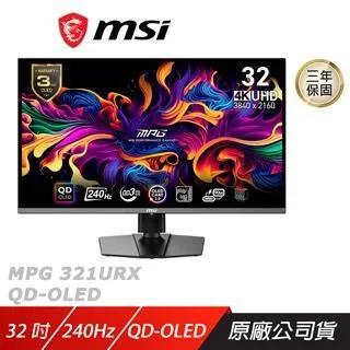 【MSI 微星】MPG 321CURX QD-OLED 32型 240Hz 曲面電競螢幕(1700R/AdaptiveSync/Type-C/HDR 400) 歷史價格詳細信息