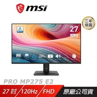MSI 微星 PRO MP275Q 27吋 WQHD商務螢幕顯示器(100Hz/IPS/HDR/喇叭) 歷史價格詳細信息