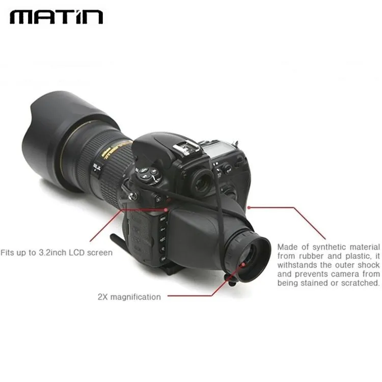Matin兩倍定焦LCD液晶螢幕取景放大器View Finder,M-6296~ 歷史價格詳細信息