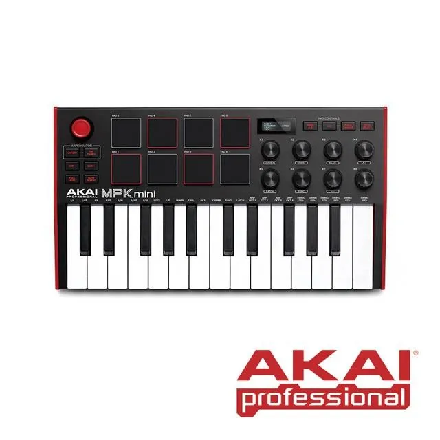 AKAI / MPK Mini 3 25鍵USB MIDI控制器(5色) 台灣代理公司貨 兩年保固【ATB通伯樂器音響】 歷史價格詳細信息