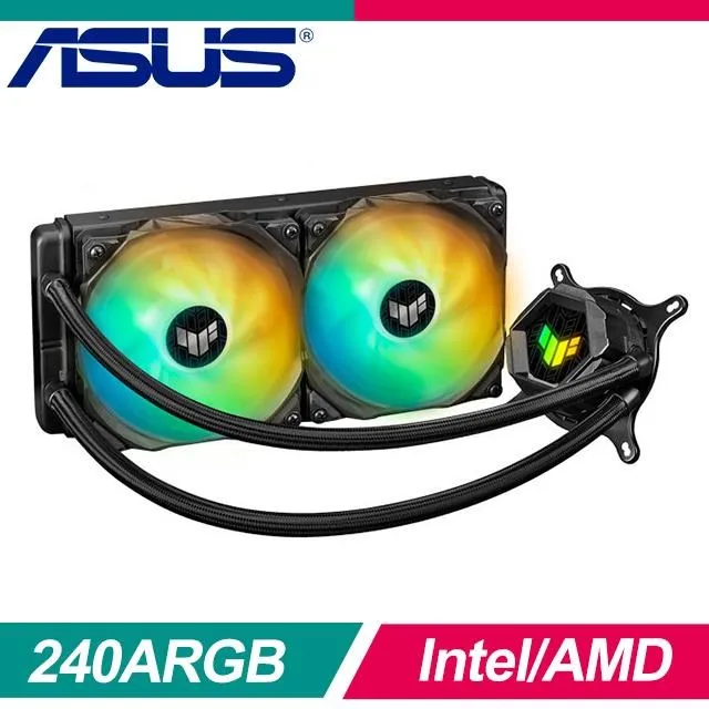 【ASUS 華碩】TUF Gaming LC 240 ARGB 一體式CPU水冷散熱器 歷史價格詳細信息