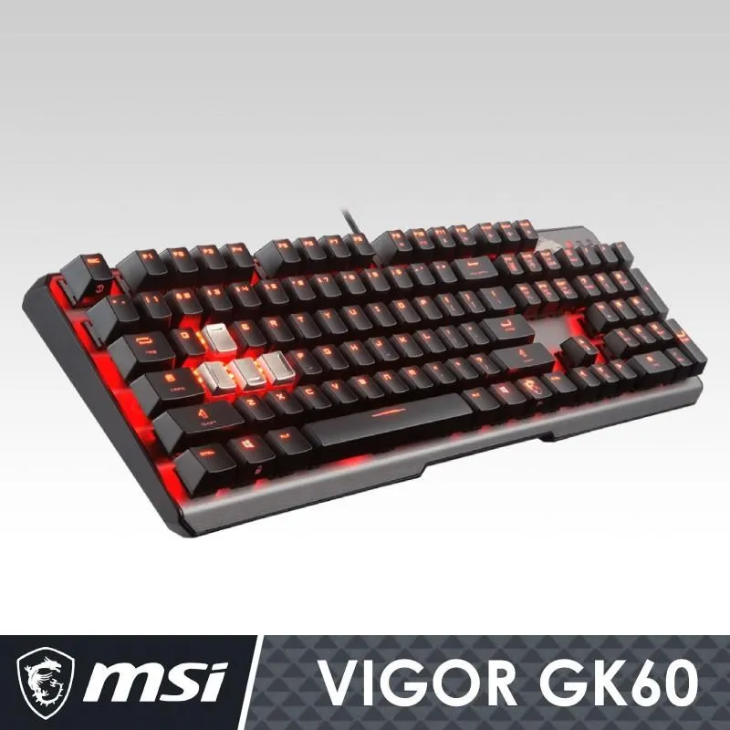 MSI 微星 Vigor GK60 青軸 電競鍵盤 歷史價格詳細信息