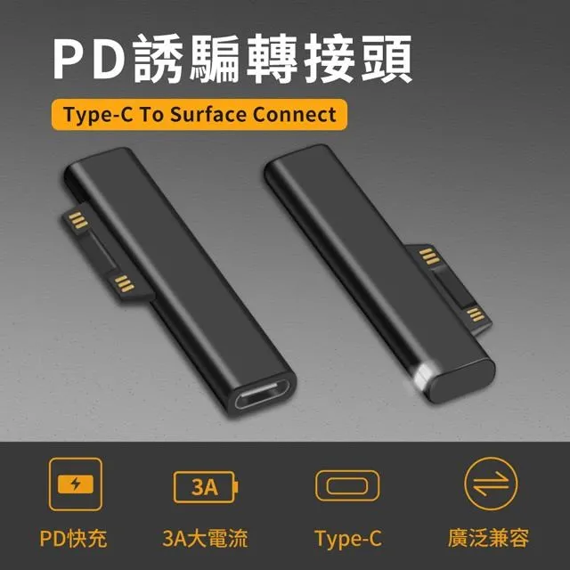 TYPE-C TO 轉 Surface Pro 3 4 5 6 7 GO GO2 原廠 變壓器 充電器 轉接線 歷史價格詳細信息