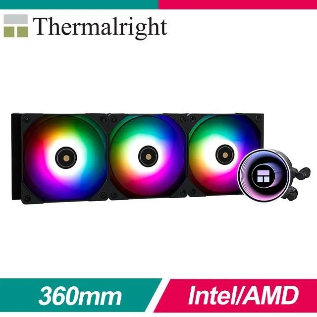 利民 Thermalright Frozen Warframe 360 ARGB 寒冰裝甲 水冷式散熱 白 歷史價格詳細信息