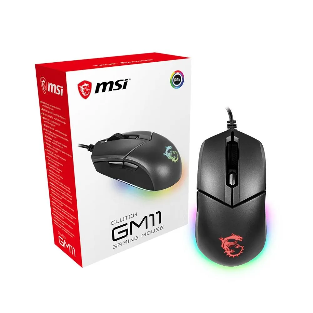 MSI 微星 CLUTCH GM11 電競滑鼠 歷史價格詳細信息