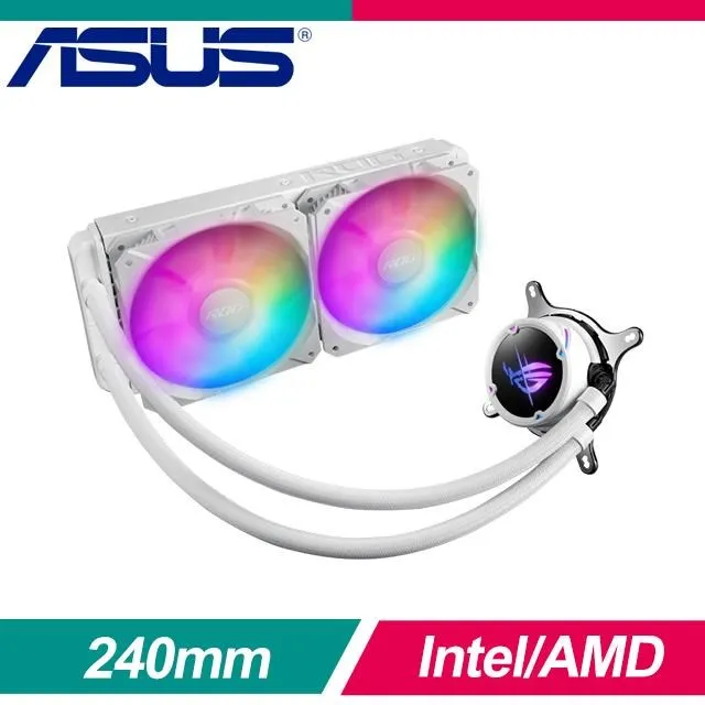 ASUS 華碩 ROG STRIX LC II 240 ARGB WHITE EDITION 白龍二代 水冷散熱器 價格比較,價格查詢,歷史價格詳細信息