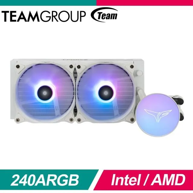 十銓 TEAM SIREN GD240E ARGB 一體式水冷 黑色 白色 5年保 歷史價格詳細信息