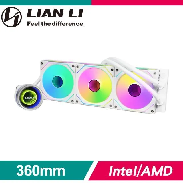 LIAN LI 聯力 Galahad II Trinity 360 水冷散熱器《白》 歷史價格詳細信息
