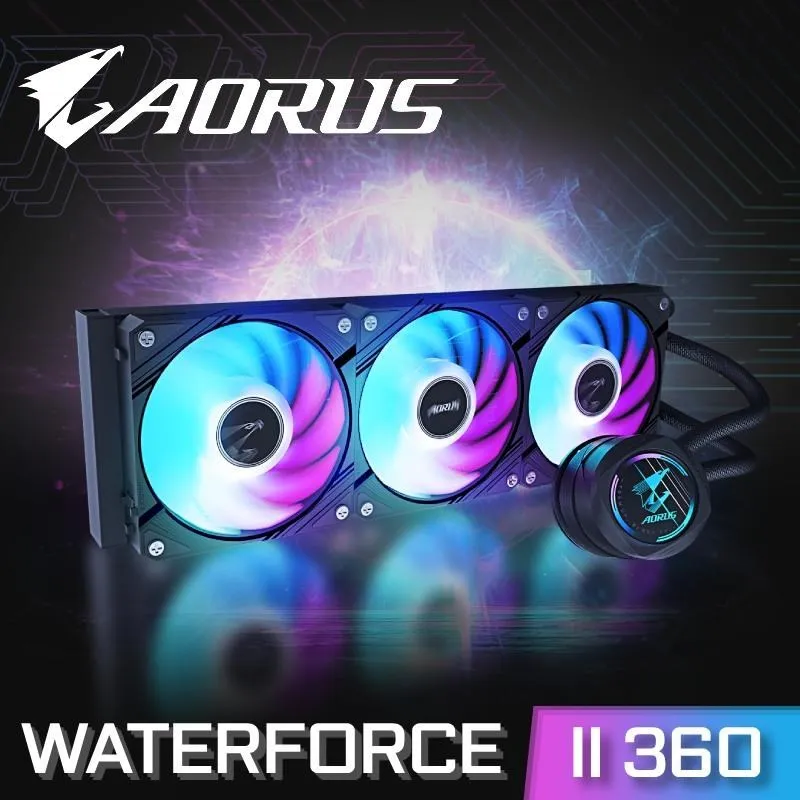 GIGABYTE技嘉 AORUS WATERFORCE X 360 水冷散熱器/原價屋 歷史價格詳細信息
