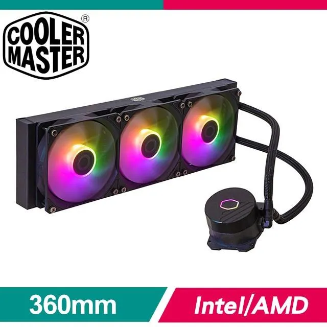 Cooler Master MasterLiquid 360L Core ARGB 白色 水冷散熱器 歷史價格詳細信息