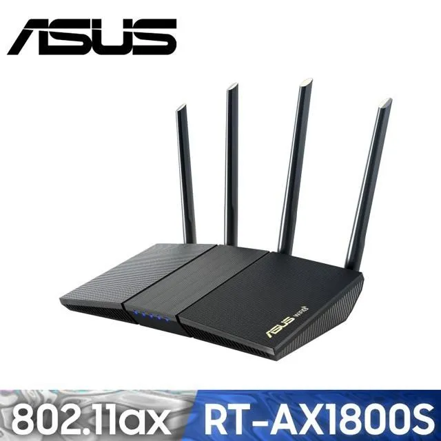 【華碩 ASUS】RT-AX1800S WIFI6 四大天線無線分享器/路由器 歷史價格詳細信息