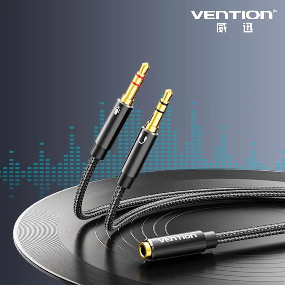 VENTION 威迅 BHF 系列 雙TRS 3.5mm公 對 3.5mm母 音頻線 鋁合金款 0.3M 價格比較,價格查詢,歷史價格詳細信息