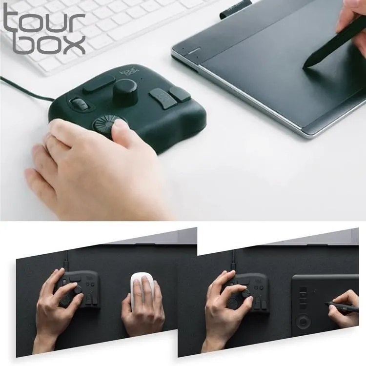 TourBox NEO 軟體控制器(有線) - 適用於 修圖/編輯/繪圖/剪輯/後製 歷史價格詳細信息