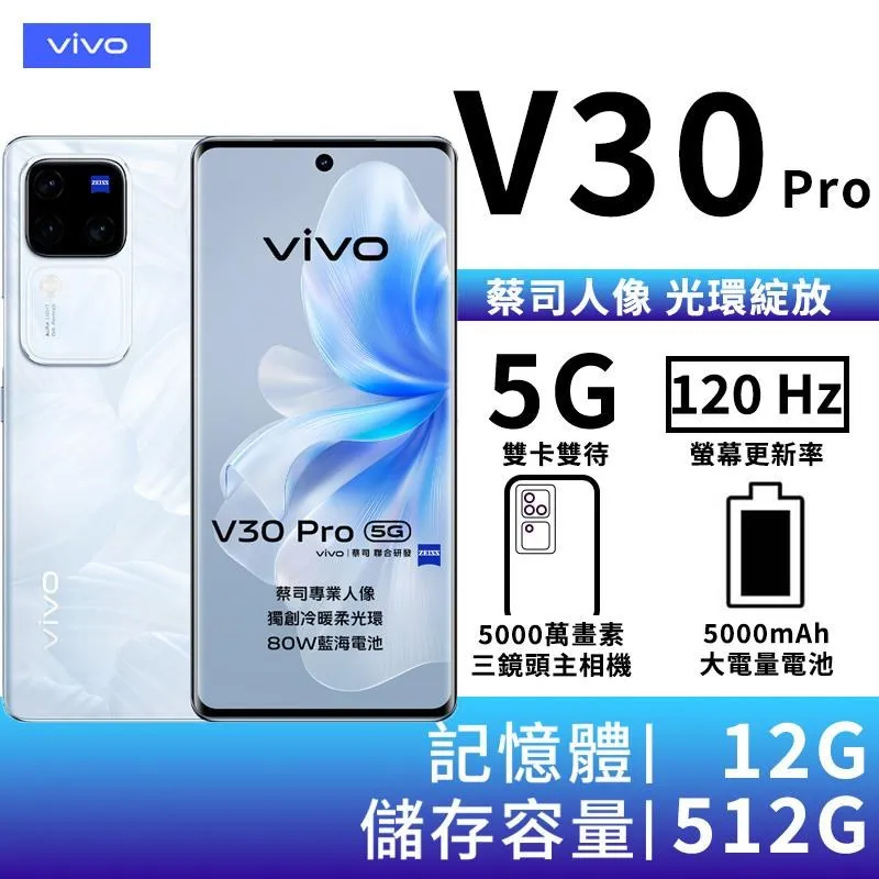 VIVO V30 12G/512G 青色 歷史價格詳細信息