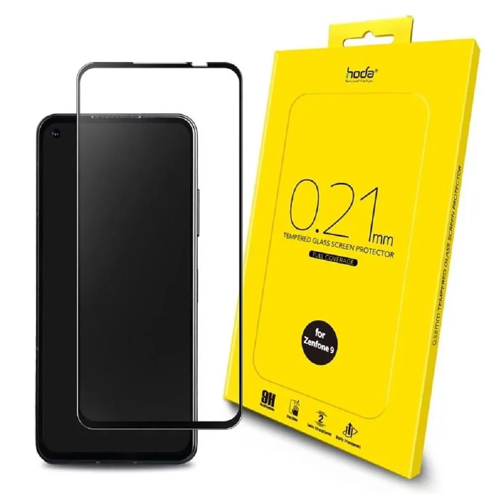 hoda ASUS Zenfone 9 手遊專用2.5D滿版低噪點霧面9H鋼化玻璃保護貼 歷史價格詳細信息