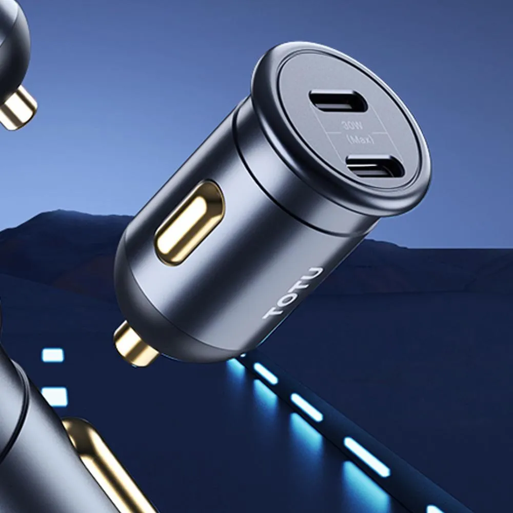 TOTU 30W 2孔 Type-C/PD車用快充充電器 征程 拓途 歷史價格詳細信息