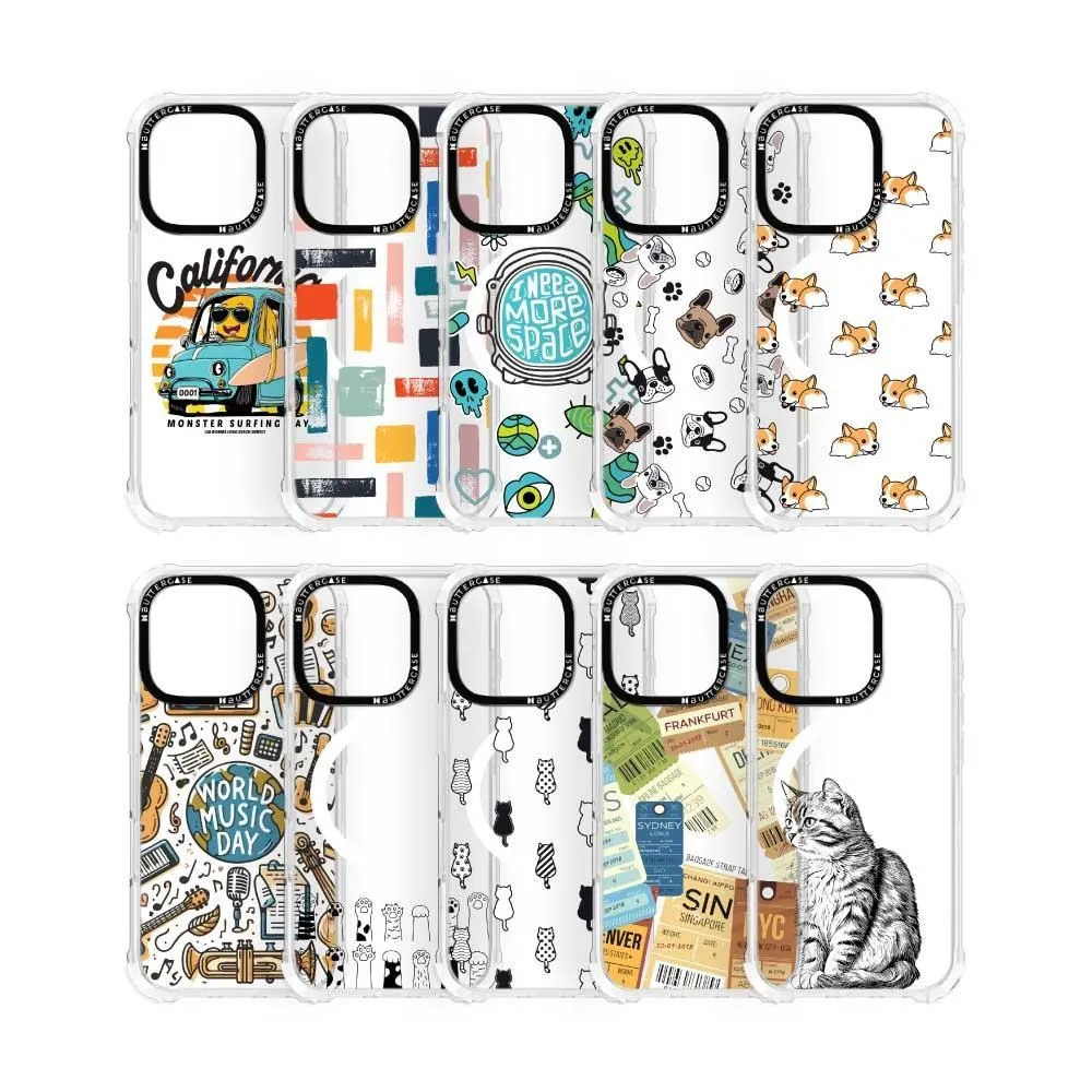 BUTTERCASE iPhone 15 Pro Inspire 磁吸防摔手機殼-貓星人/汪星人/星星 歷史價格詳細信息
