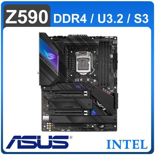 【ASUS 華碩】 ROG STRIX Z590-E GAMING WIFI 主機板 LGA 1200 歷史價格詳細信息