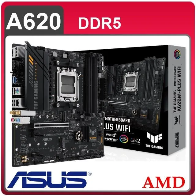 【ASUS 華碩】TUF GAMING A620M-PLUS 主機板+AMD R5 8400F盒+華碩 DUAL RTX4060 O8G EVO 歷史價格詳細信息