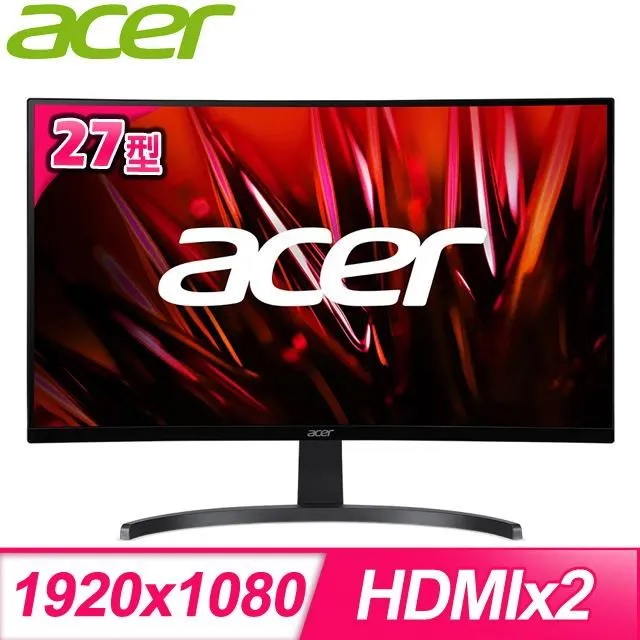 acer ED273 B 窄邊螢幕(27吋/FHD/HDMI/喇叭/VA) 歷史價格詳細信息