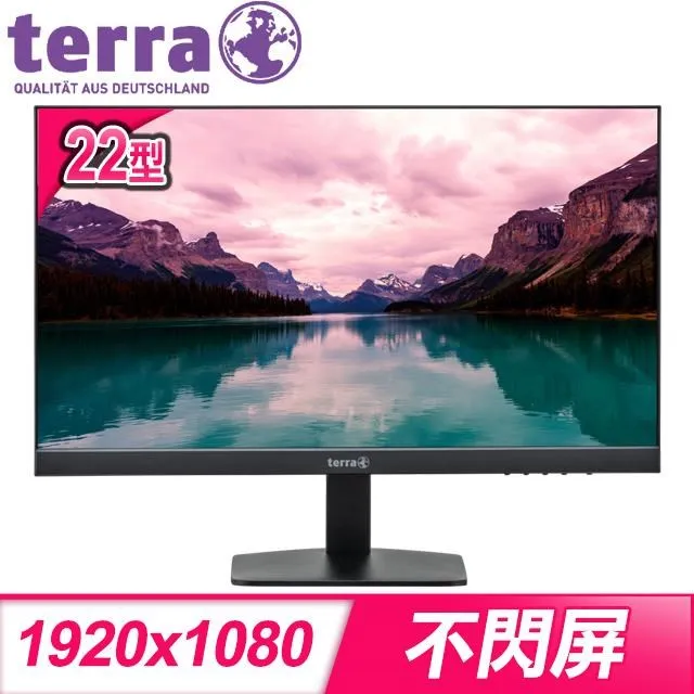【terra 沃特曼】2227WHA 22型VA LED廣視角無邊框螢幕(3年保固/內建喇叭/零閃屏、抗藍光) 歷史價格詳細信息
