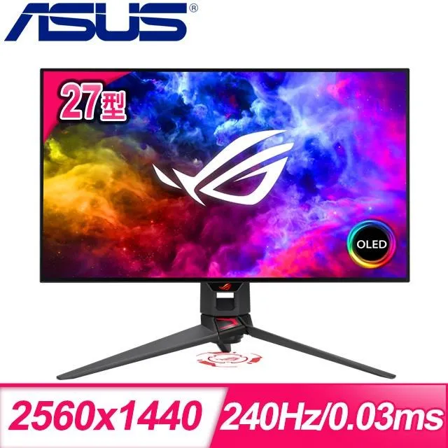 ASUS華碩 27型 PG27AQDM 2K OLED 電競螢幕 歷史價格詳細信息