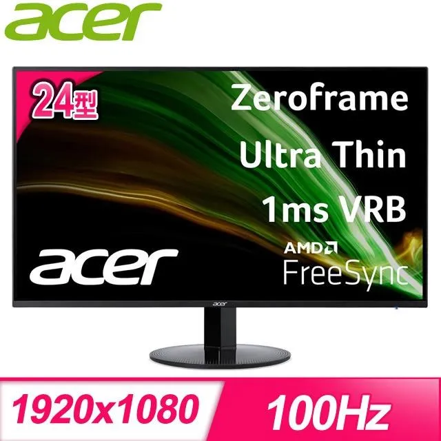 ACER 宏碁 SA240Y G0 24型 120Hz IPS 電腦螢幕 歷史價格詳細信息