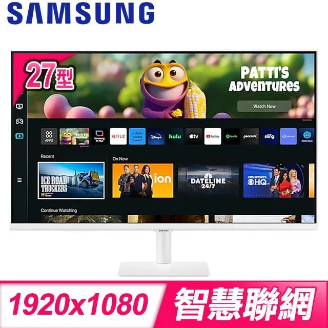 【SAMSUNG 三星】S27DM502EC 27型 M5 Smart Monitor   智慧聯網螢幕(VA/內建喇叭/HDR10/遙控器) 歷史價格詳細信息