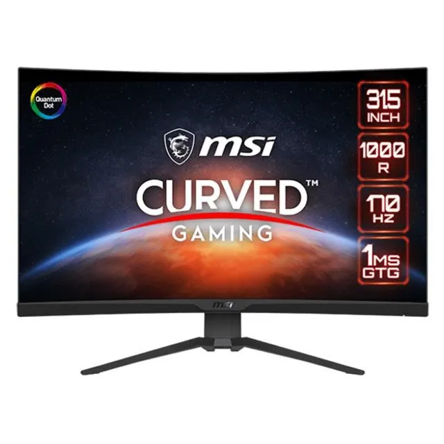 MSI 微星 MAG 325CQRF-QD 32吋 2K 量子曲面電競螢幕【GAME休閒館】 歷史價格詳細信息