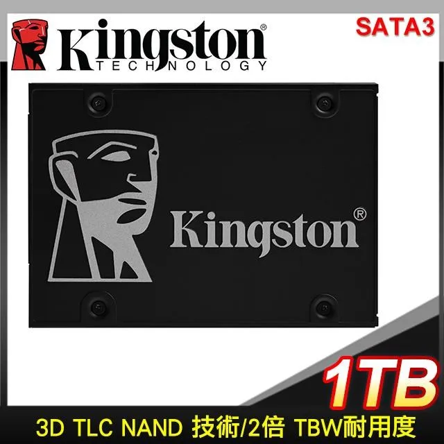 Kingston KC600 1024GB 2.5吋 SSD. 3D TLC NAND/726203 (台灣本島免運費) 歷史價格詳細信息