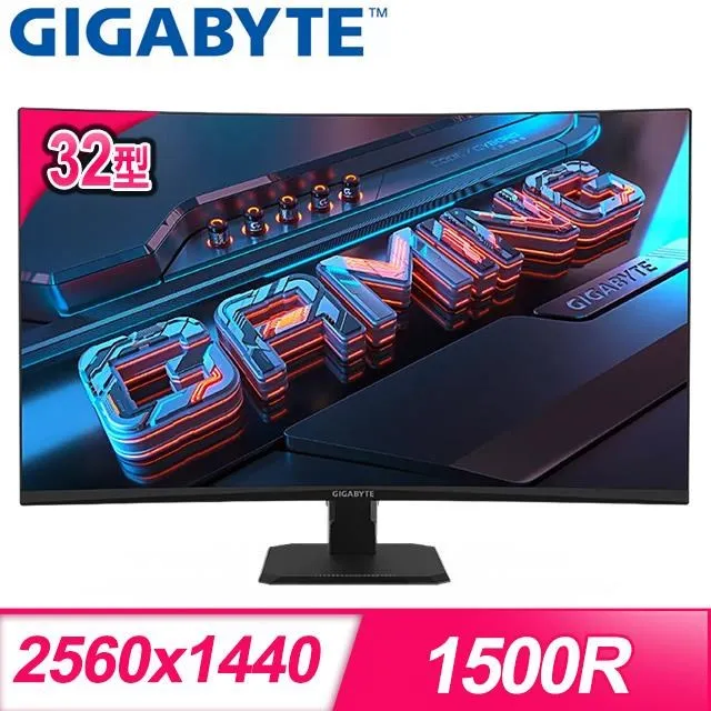 技嘉 GIGABYTE GS32QC 32型 165Hz HDR400電競螢幕【GAME休閒館】 歷史價格詳細信息