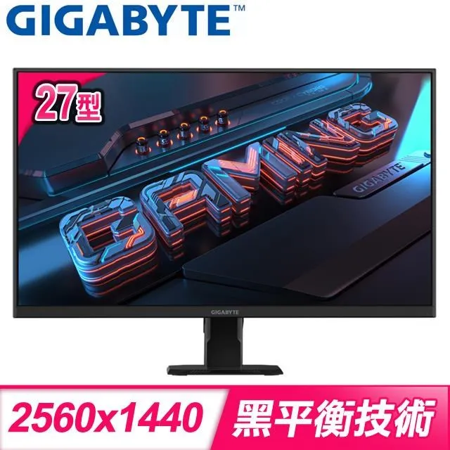 Gigabyte技嘉 GS27Q 27型 電競螢幕顯示器(1ms/IPS/QHD/OC 170Hz/100%sRGB) 歷史價格詳細信息