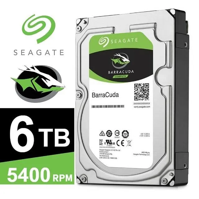 Seagate 新梭魚BarraCuda 3.5吋 桌上型硬碟  蝦皮直送 歷史價格詳細信息