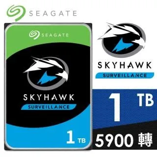 Seagate【SkyHawk】監控鷹 (ST1000VX005) 1TB/5900轉/64MB/3.5吋/3Y 歷史價格詳細信息