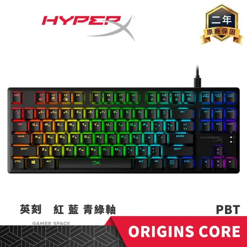 HyperX Alloy Origins Core 機械式電競鍵盤 RGB/鋁合金結構/可拆電源線 歷史價格詳細信息