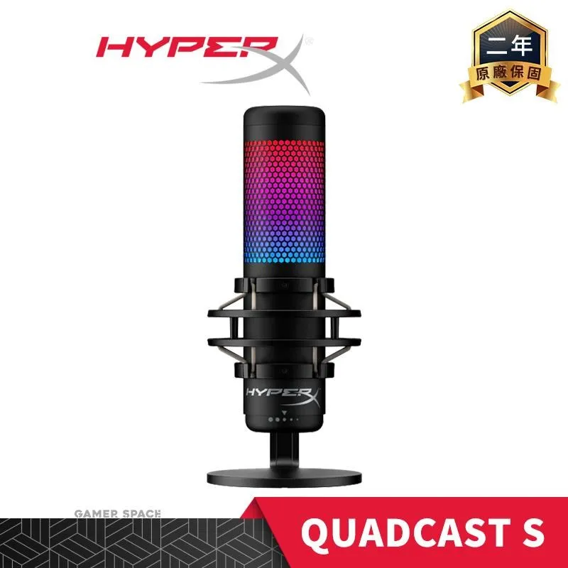 HyperX QuadCast S &ndash; RGB USB 電容式麥克風 麥克風 電容式USB 麥克風 HyperX 聲脈S 歷史價格詳細信息
