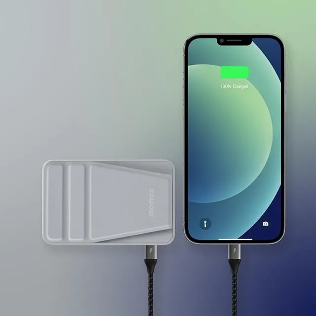 Momax Q.Mag Power 9 磁吸無線充行動電源5000mAh(附支架)IP109-藍 歷史價格詳細信息