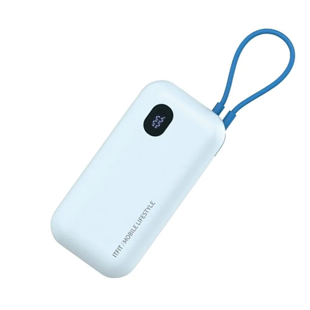 三星 ITFITPW21LB PD20w快充10000mAh自帶線掛繩式行動電源 數位顯示電量 歷史價格詳細信息