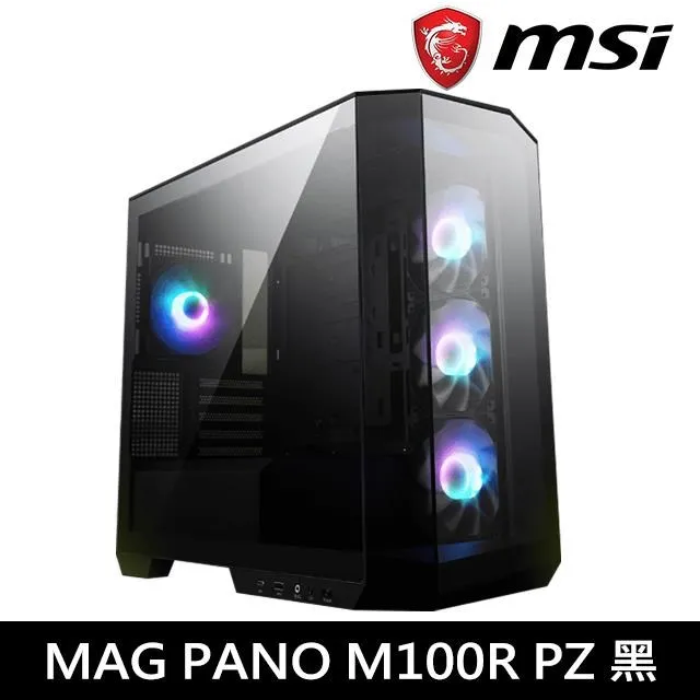 【MSI 微星】MAG PANO 100R PZ WHITE 電腦機殼 -270度全海景-支援背插-白色 歷史價格詳細信息