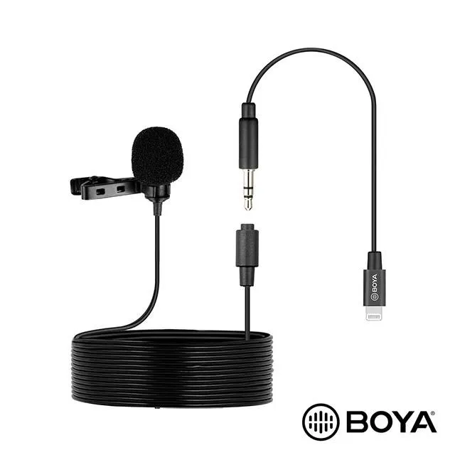 BOYA博雅 全向型雙麥頭領夾麥克風 3.5mm 智能降噪手機電腦直播錄音話筒 單反相機收音麥 歷史價格詳細信息